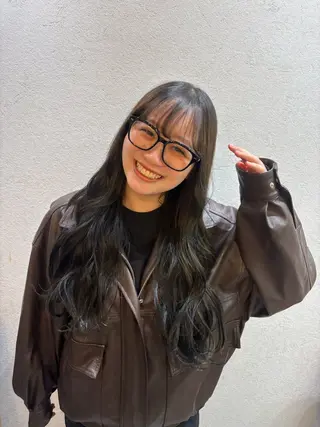 ロング 🧵個性派/横浜パー マ/暖色/ミミのヘアスタイル