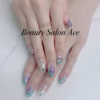 ネイル Beauty Salon Ace(ネイルサロン エース)所属・池袋フィルイン Ace♡長さだしのネイルデザイン