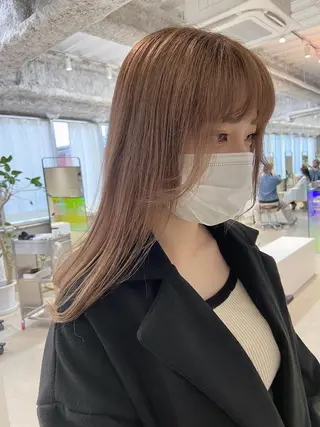 セミロング STAN WOOD所属・似合わせcut 🔥yutakaのヘアスタイル