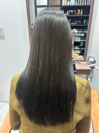 ロング カラー レイヤー/韓国/ ハッシュ/高田翼のヘアスタイル