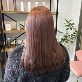 セミロング カラー 3tuba Nahoのヘアスタイル