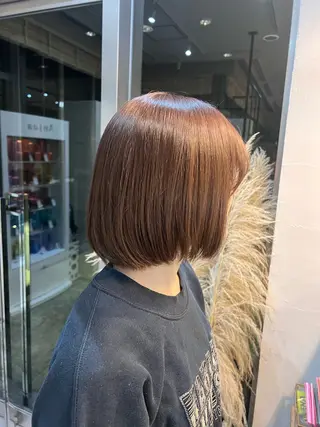 ミディアム カラー 小闕 もち🐈💎✨のヘアスタイル