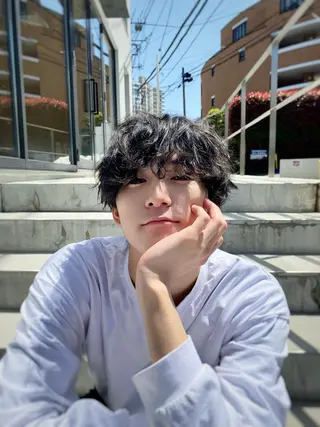 カラー パーマ メンズ メンズブリーチカラー /パーマ ごーた立川のヘアスタイル