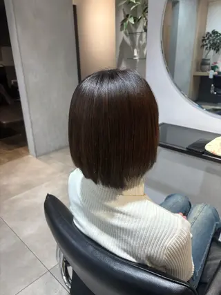 ショート カラー SHEA.Aoyama所属・SHEA /縮毛矯正 イソダハルカのヘアスタイル