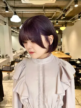 ミディアム カラー ユウナ🎀レイヤー/ 暖色カラーのヘアスタイル