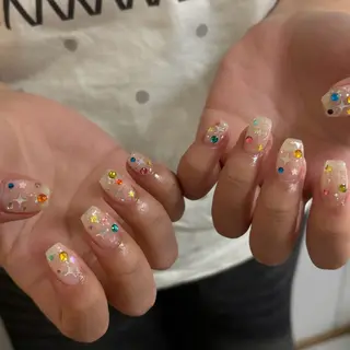 ネイル 直方市ネイルサロン minuitのネイルデザイン