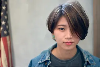 ショート カラー 竹嶌 健吾のヘアスタイル