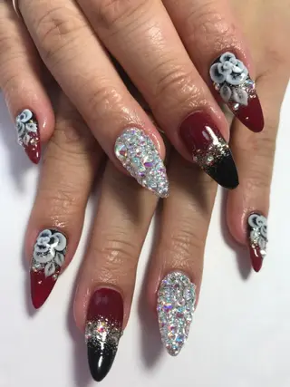 ネイル rukianail 新里のネイルデザイン