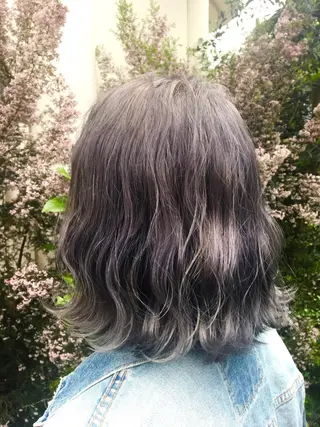 ミディアム カラー 韓国ヘア🤍髪質改善 🇰🇷AKANEのヘアスタイル