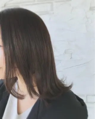 ミディアム ému エミュ　hair &spa所属・近藤 みゅうまのヘアスタイル