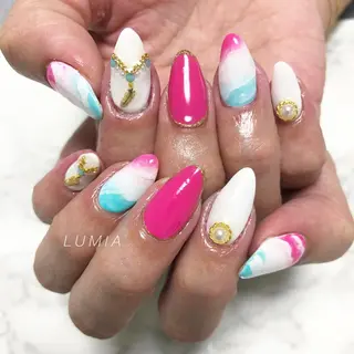 ネイル nail&eyelash Rine所属・Rine 放出 (リネ)のネイルデザイン