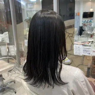 セミロング maki💖 ボブ/縮毛矯正のヘアスタイル