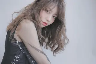 セミロング カラー beauty: beast 大町店のヘアスタイル