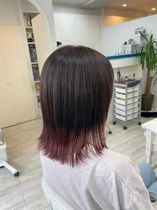 ミディアム 新籾 尚哉のヘアスタイル