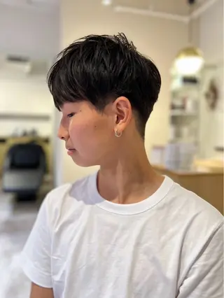 メンズ 💚メンズカット💚 無料のヘアスタイル