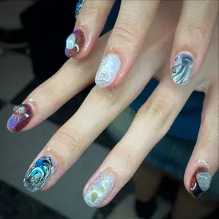 ネイル posa nail モエミのネイルデザイン