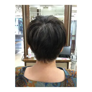 ショート カラー 大人女性のお悩み改善 大塚綾のヘアスタイル