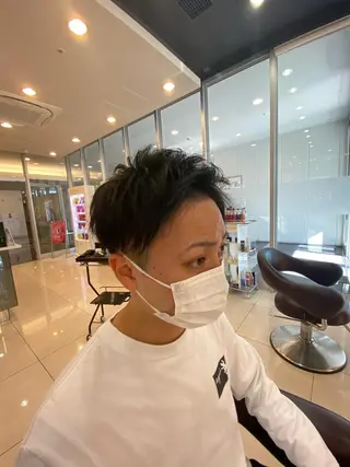 ショート メンズ メンズサロン/戸塚駅 東口3分/冨田大輝のヘアスタイル