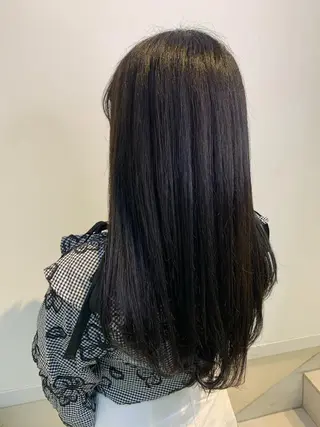 ロング カラー 透けるbrown カラー🎗♡yukaのヘアスタイル