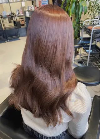 セミロング カラー inc新小岩 🌱MANAMIのヘアスタイル