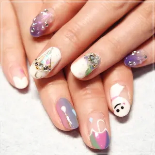 ネイル 山田 麻衣のネイルデザイン