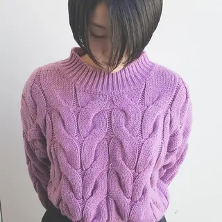 ショート カラー パーマ ネイル ヘアアレンジ iplus✴ まつげ、眉毛、耳つぼのマツエク・マツパデザイン