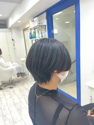 ショート 新籾 尚哉のヘアスタイル