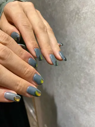 ネイル 草加ニュアンスネイル 🌚hersのネイルデザイン