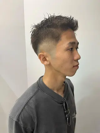 ショート メンズ うるツヤハイトーン✨ /西川郁巳のヘアスタイル