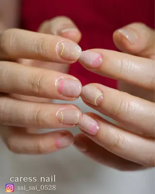 ネイル caress nail カレスネイル 代々木上原所属・カレスネイル さいのネイルデザイン
