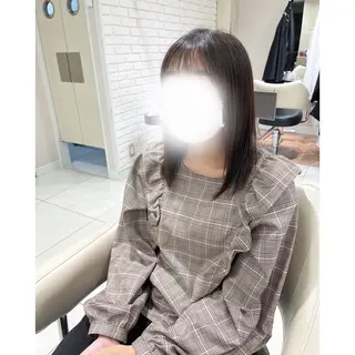 セミロング パーマ 韓国ヘア 🎀中川綾乃🎀のヘアスタイル