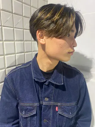 ショート カラー メンズ charme所属・💈メンズカット ✂︎伊藤大輝💈のヘアスタイル