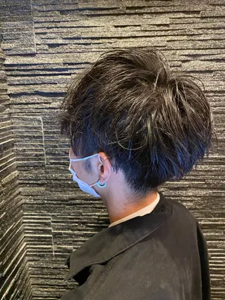 ミディアム 齋藤 大晟のヘアスタイル