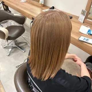 カラー 渡邊 玲来のヘアスタイル