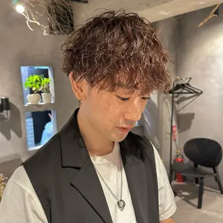 ショート カラー メンズ tidasmile /カラー/カットのヘアスタイル