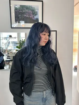 カラー VISION   aoyama所属・かがやしづ ⭐️ハイトーンのヘアスタイル