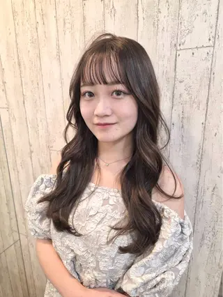 セミロング カラー PEACE by CITA所属・AKIHIRO🔸 骨格診断/髪質改善のヘアスタイル