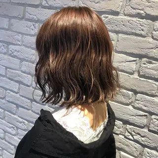 ショート カラー パーマ ヘアアレンジ 柳井 準平のヘアスタイル