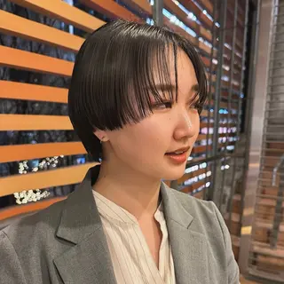 ショート 岸本 理希のヘアスタイル