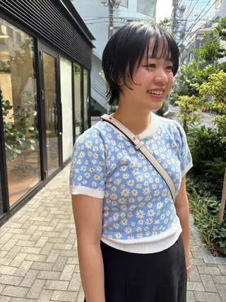 ショート NOUN所属・eri kinjoのヘアスタイル