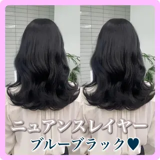 ミディアム カラー 推しヘア🎀 NATSUNEのヘアスタイル