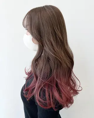 ロング 【公式】amble luxe池袋東口🩷のヘアスタイル