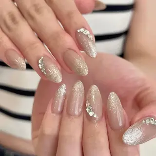 ネイル By moonネイル 🌷ワンホン/韓国風のネイルデザイン