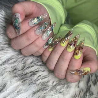 ネイル la vie  Luire所属・la vie Luire ｱｽｶのネイルデザイン