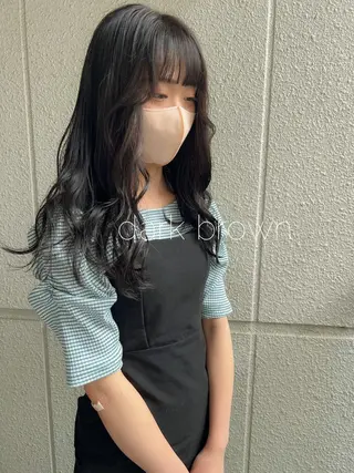 ロング カラー カラーパティシエ facce🌼ikoのヘアスタイル