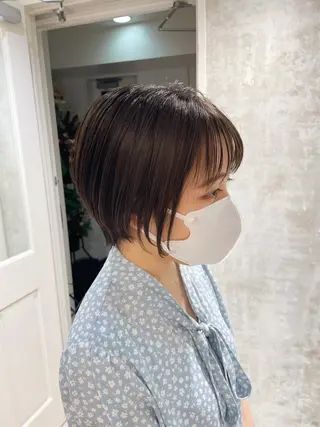 ショート 小野 明日香のヘアスタイル