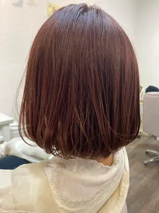 ミディアム カラー Cocorokara所属・カナザワ アリッサのヘアスタイル