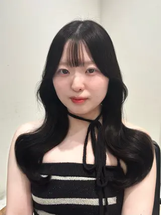 ロング カラー とろける艶髪レイヤー カット髪質改善しゅんのヘアスタイル