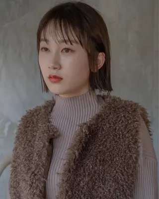 ショート カラー 落合 妙佳のヘアスタイル