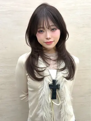 ミディアム PULSE yokohama所属・PULSE ASAHIのヘアスタイル